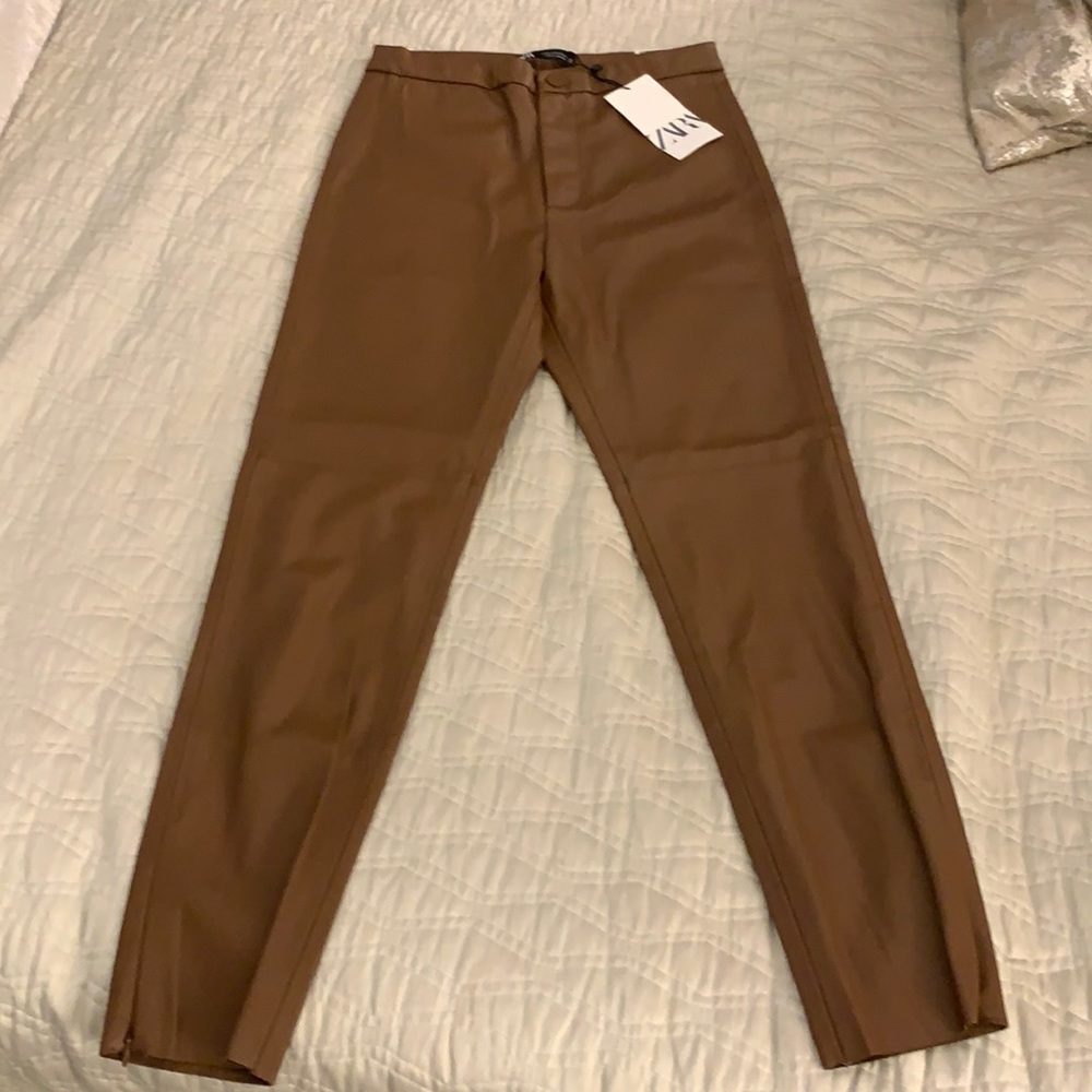 Zara Leather Pants